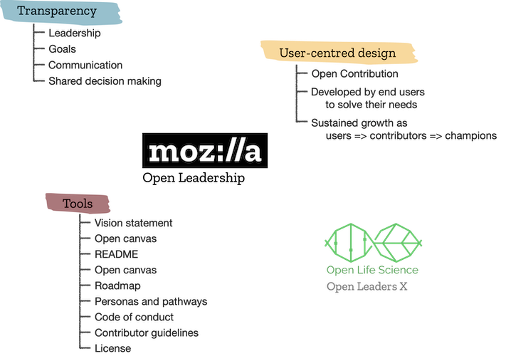 Mozilla Open Leadership structure